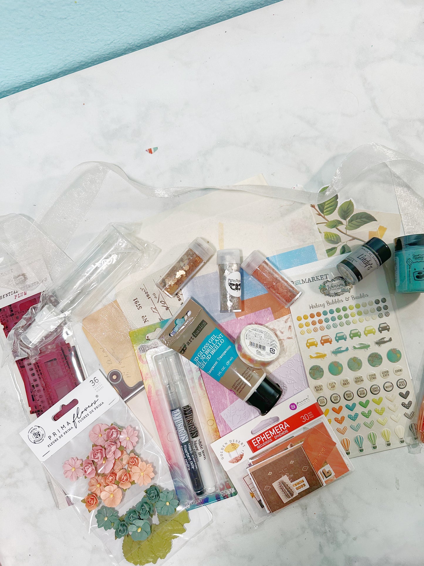 August/Sept 2025 Wanderlust Mixed Media Double Kit