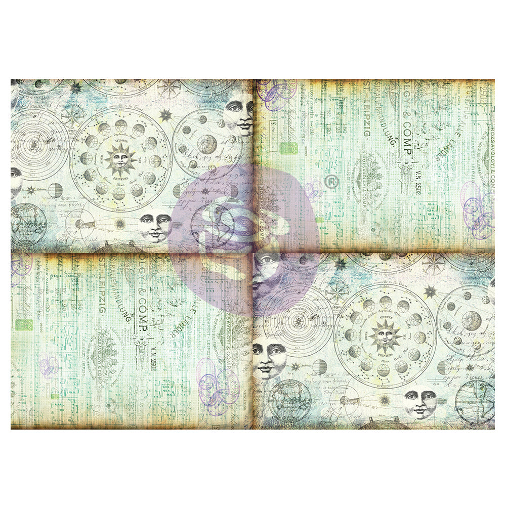 Finnabair Art Daily Decorative Paper Journaling Minis Celestial Music