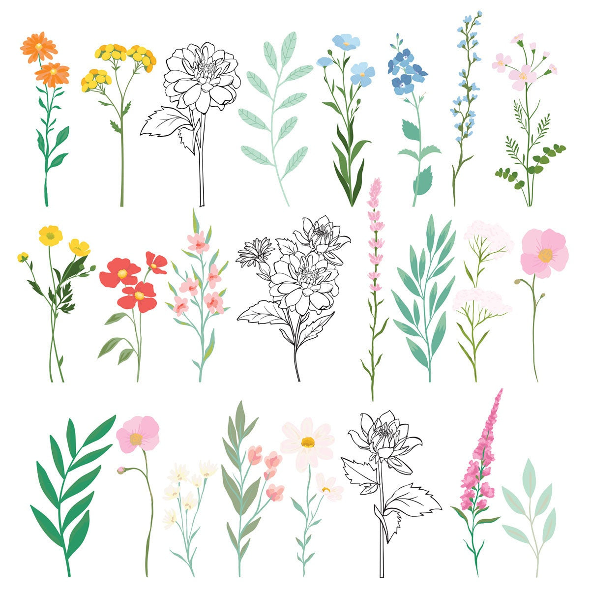March Garden Party Embellishment Add On