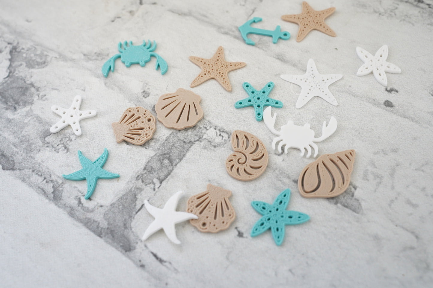 Tide Pool Treasures 3D Embellishment Set