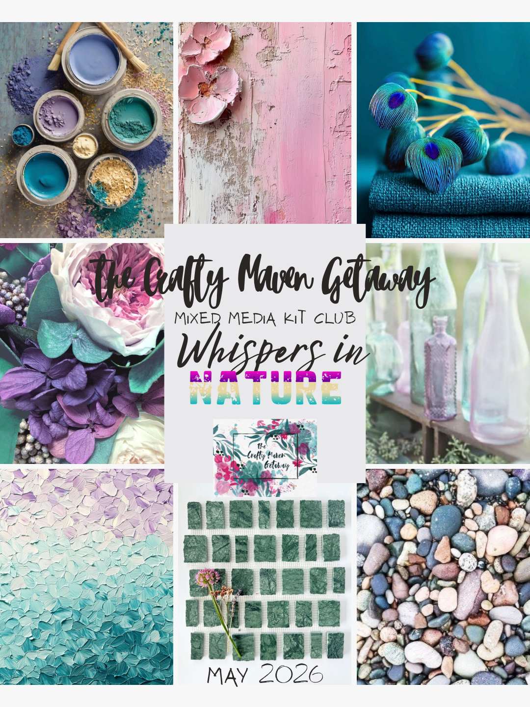 Premium Monthly Mixed Media Kit Subscription