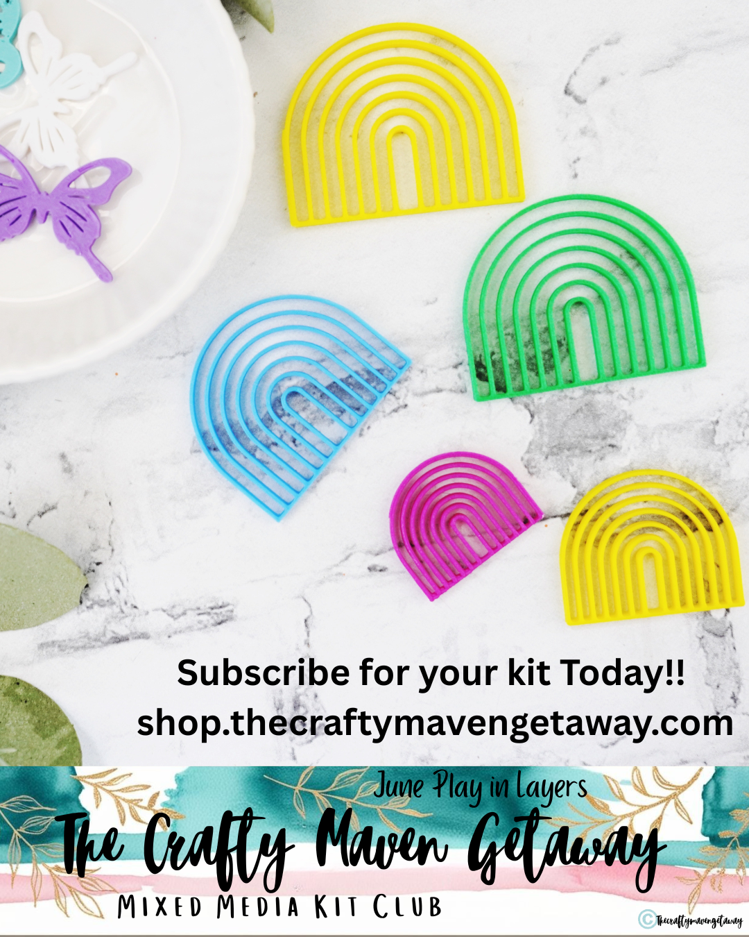 Play In Layers Premium Mixed Media Kit — June Edition (Solo Kit)