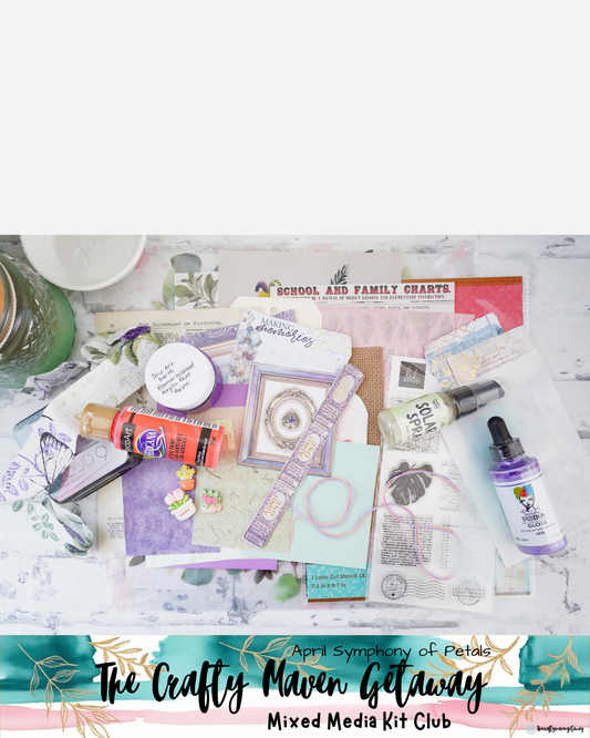 April Symphony of Petals Mixed Media Kit (Main Kit)