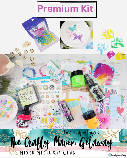 Play In Layers Premium Mixed Media Kit — June Edition (Solo Kit)