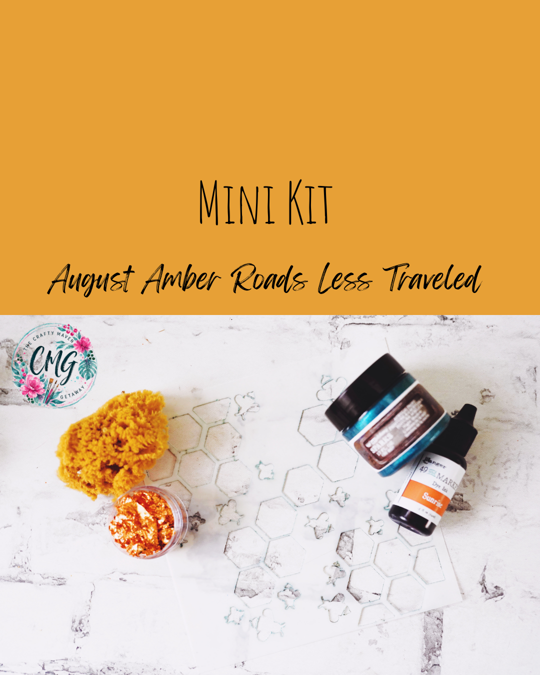 Amber Roads Less Traveled Mini Mixed Media Kit — August 2026 Edition