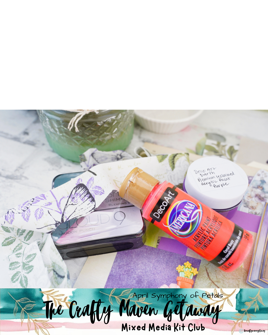 April Symphony of Petals Mixed Media Kit (Main Kit)