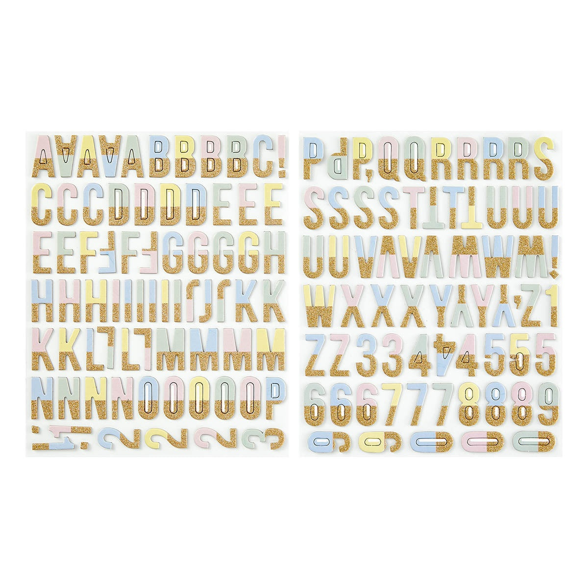 Rosie's Studio Belleview Chipboard Alphabet