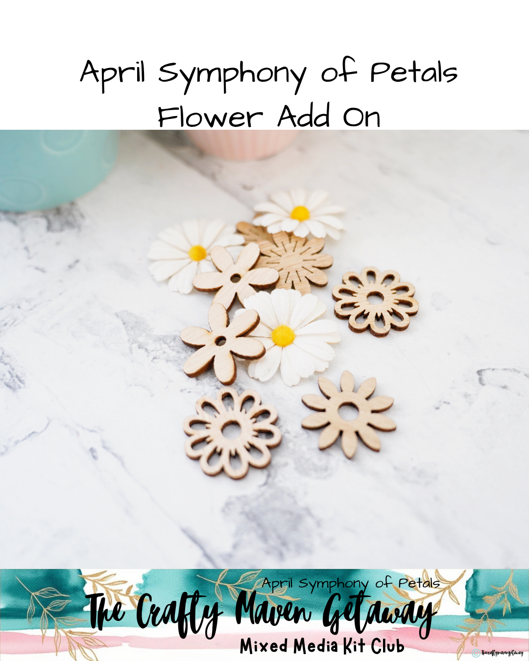 April Symphony of Petals Flower Add On