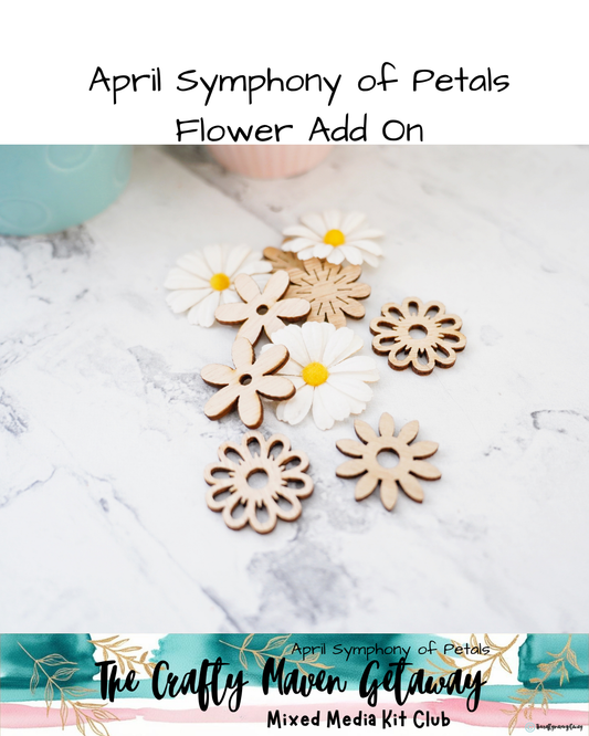 April Symphony of Petals Flower Add On