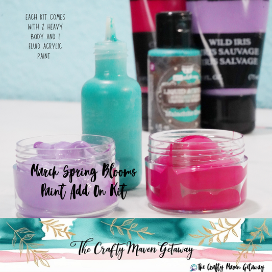 March Spring Blooms Paint Add On