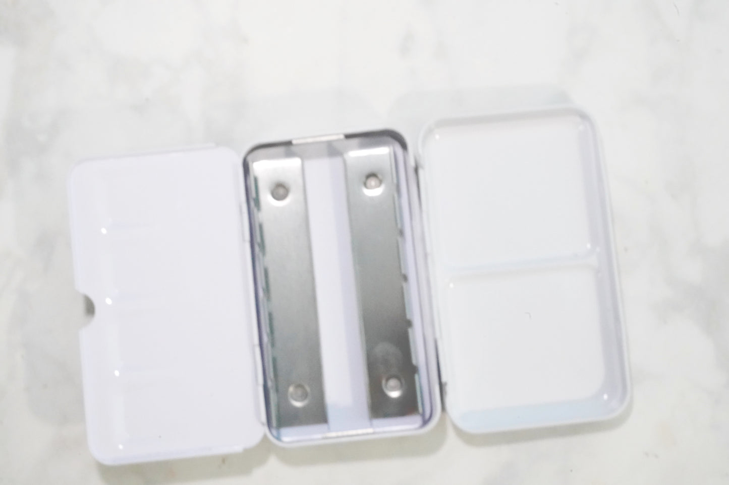 Rainbow Watercolor Paint Palette Tin with 5 Watercolor half pans