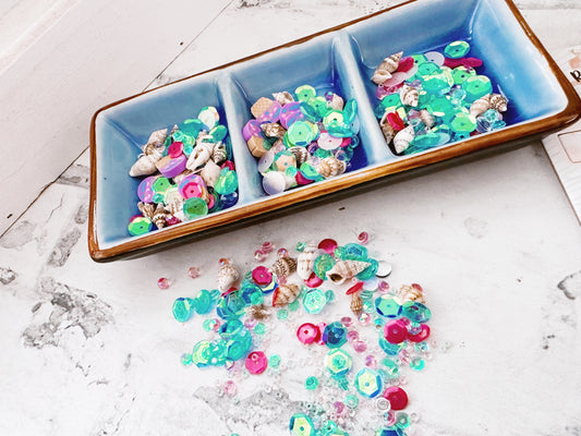 Summer Vacation on the Beach Sequin Mix
