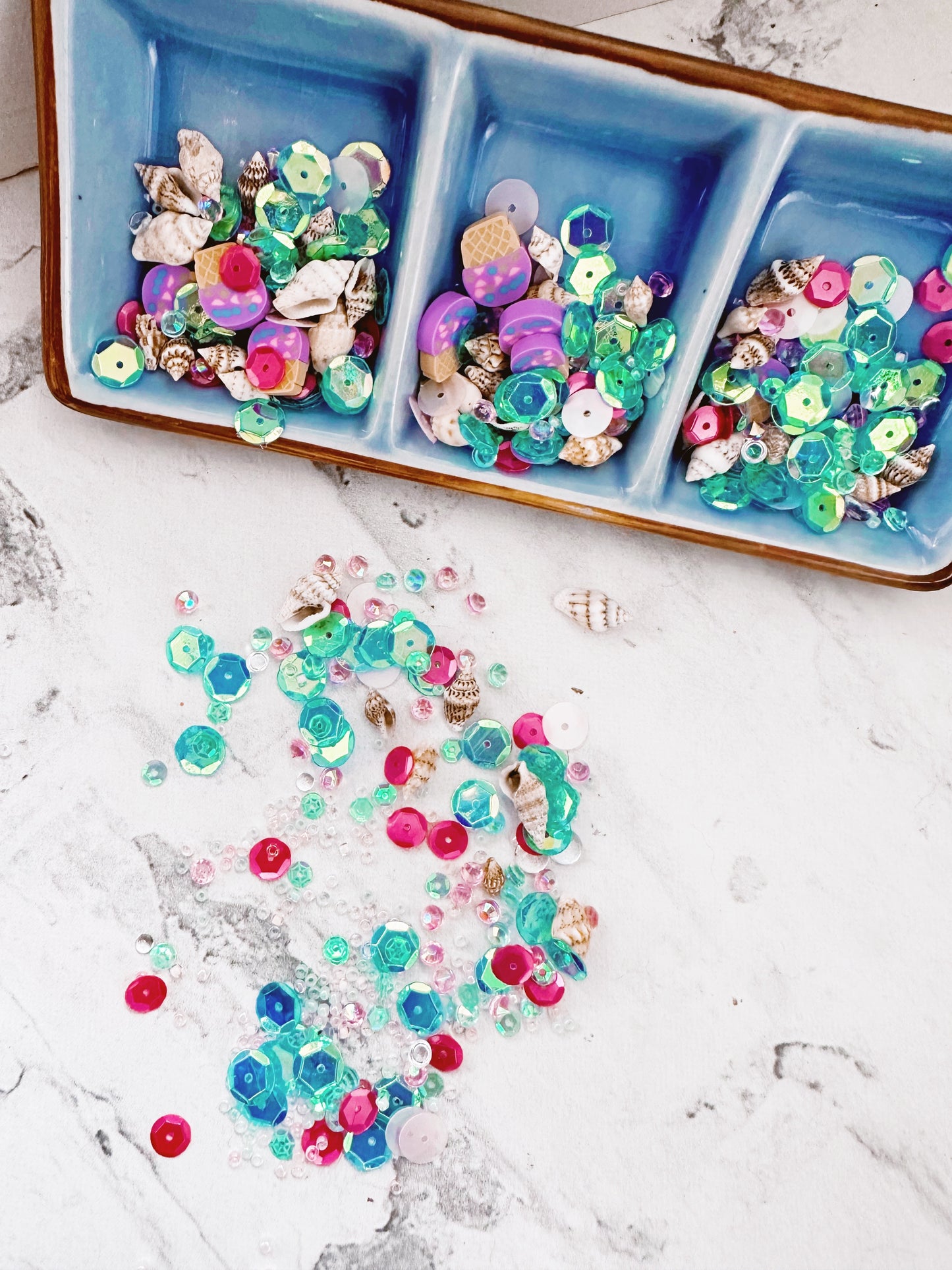 Summer Vacation on the Beach Sequin Mix