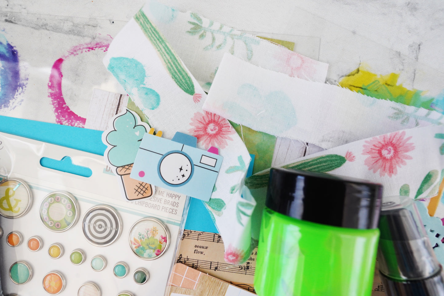 Play In Layers Premium Mixed Media Kit — June Edition (Solo Kit)