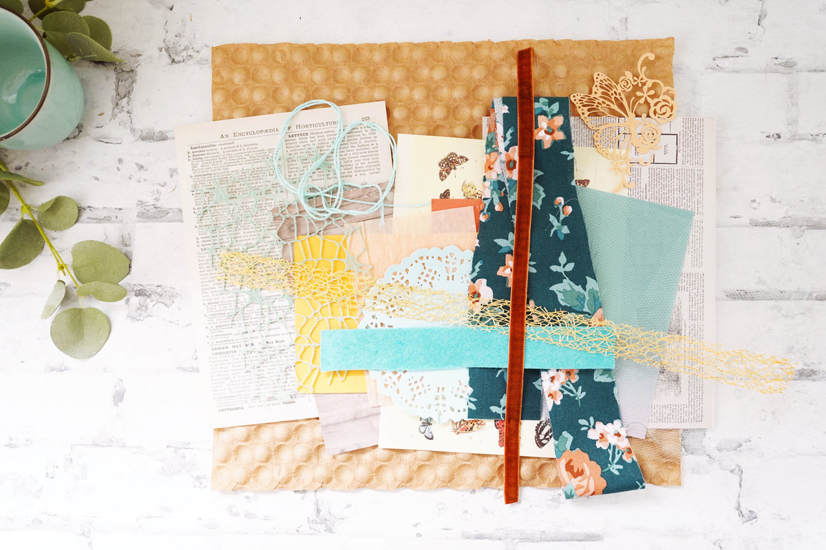 Amber Roads Less Traveled Premium Mixed Media Kit — August 2026 Solo Kit
