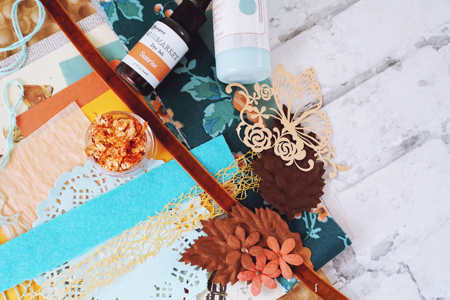 Amber Roads Less Traveled Premium Mixed Media Kit — August 2026 Solo Kit