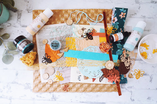 Amber Roads Less Traveled Premium Mixed Media Kit — August 2026 Solo Kit