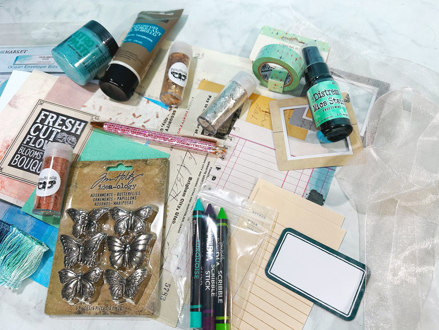 August/Sept 2025 Wanderlust Mixed Media Double Kit