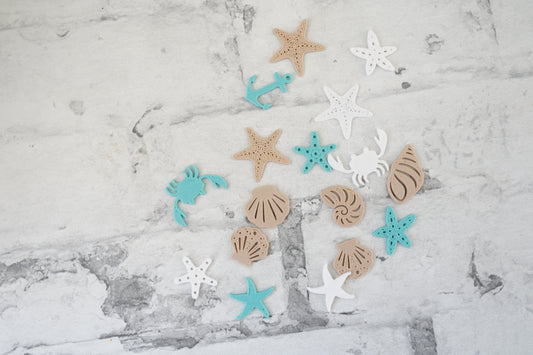 Tide Pool Treasures 3D Embellishment Set