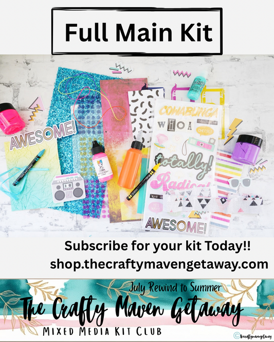 Rewind to Summer Mixed Media Kit — July 2026 Edition