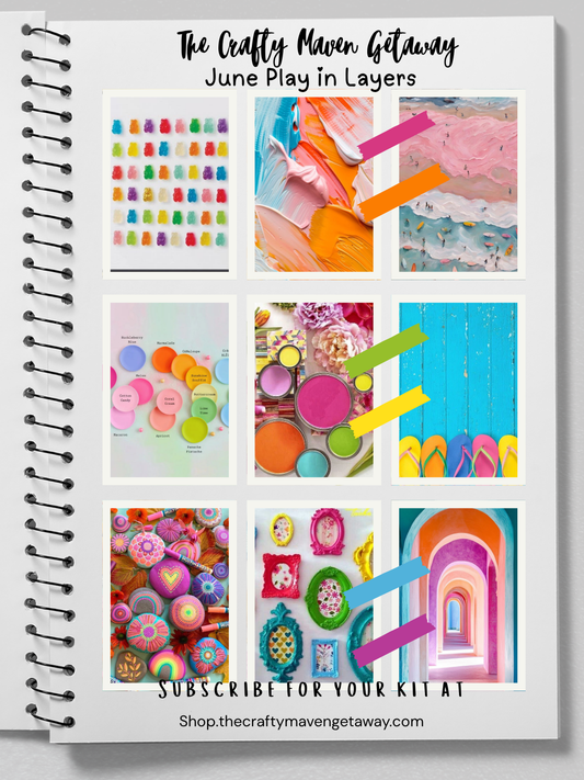 Mini Mixed Media Monthly Subscription Kit