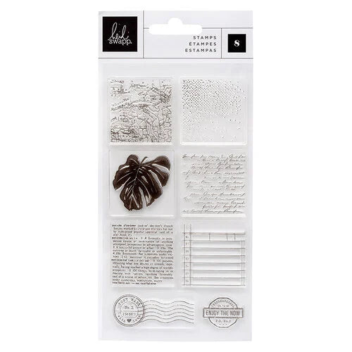 Heidi Swapp Art Walk Clear Stamp Set