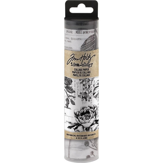 Tim Holtz Idea-ology Botanical Collage Paper