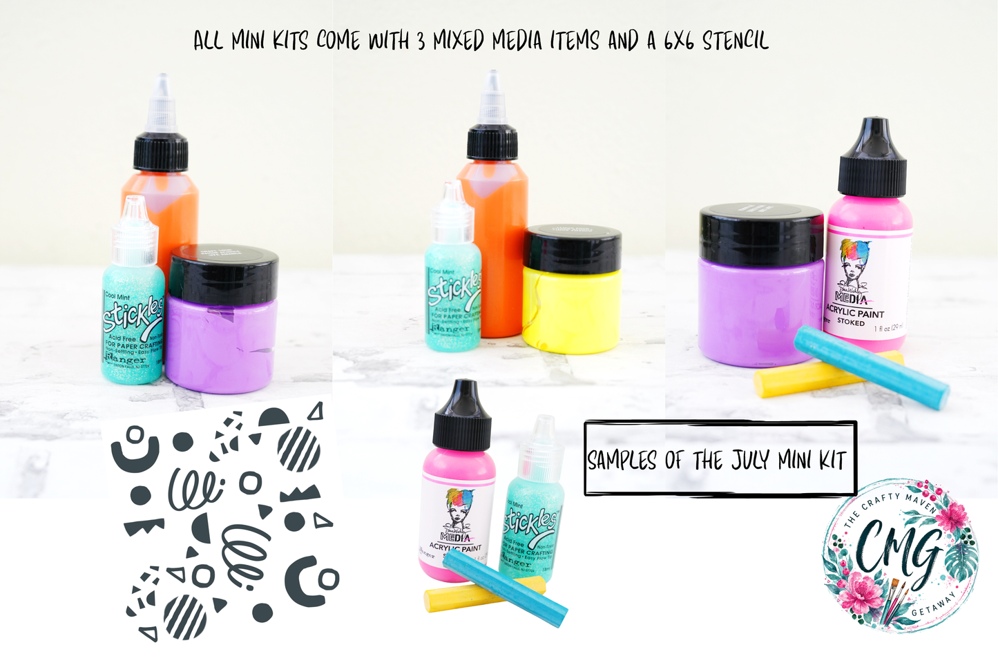 Rewind to Summer Mini Mixed Media Kit — July 2026 Edition